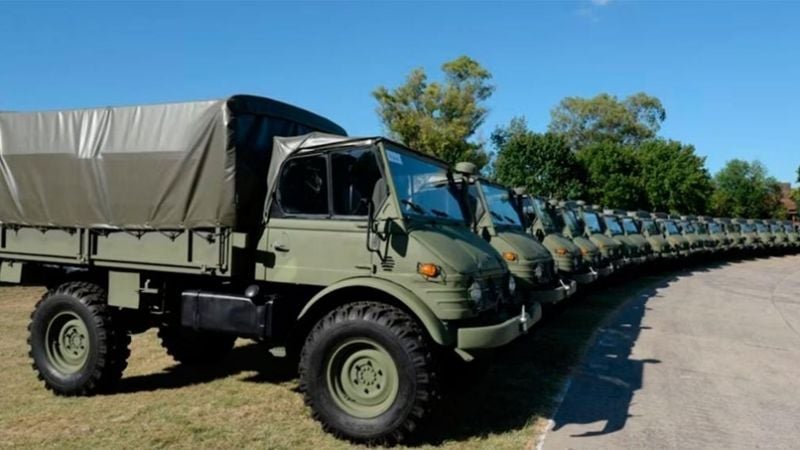 El Gobierno hizo la mayor renovación de camiones militares en 45 años