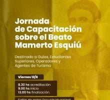 Capacitación sobre el Beato Mamerto Esquiú
