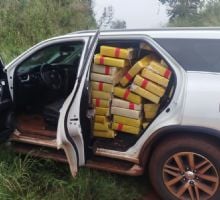 Secuestran más de 900 kilos de marihuana ocultos en una camioneta robada
