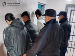 Se resistieron a ser identificados y terminaron presos