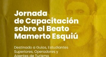 Capacitación sobre el Beato Mamerto Esquiú