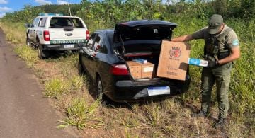 Gendarmería secuestró más de 15 kilos de marihuana y casi 8.000 paquetes de cigarrillos