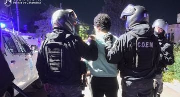 Persecución, tensión y dos demorados tras un procedimiento en el norte de la Capital