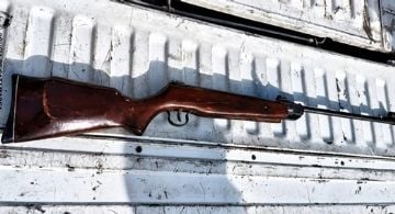 Secuestraron un rifle vinculado a un presunto maltrato animal