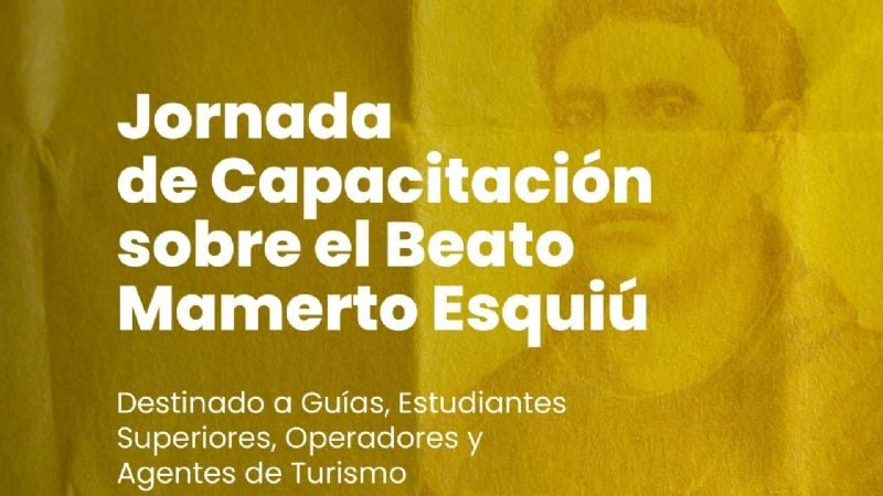 Capacitación sobre el Beato Mamerto Esquiú