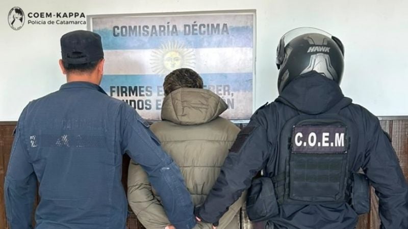 Era requerido por la Justicia y fue arrestado