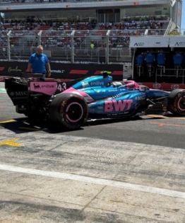 Colapinto largará 13ro. en el GP de España