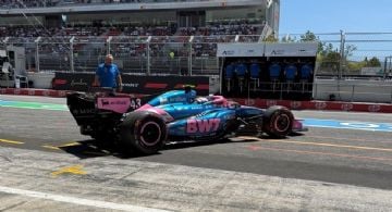 Colapinto largará 13ro. en el GP de España