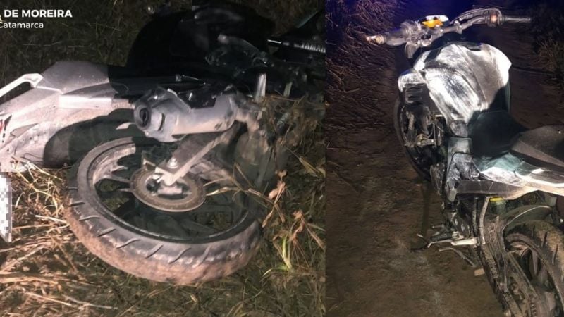 Hallaron una moto robada escondida entre los yuyos y se llevaron una sorpresa