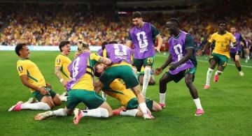 Australia dio el golpe ante Turquía con 2 golazos