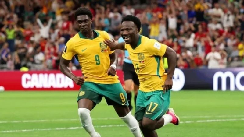 Australia dio el golpe ante Turquía con 2 golazos