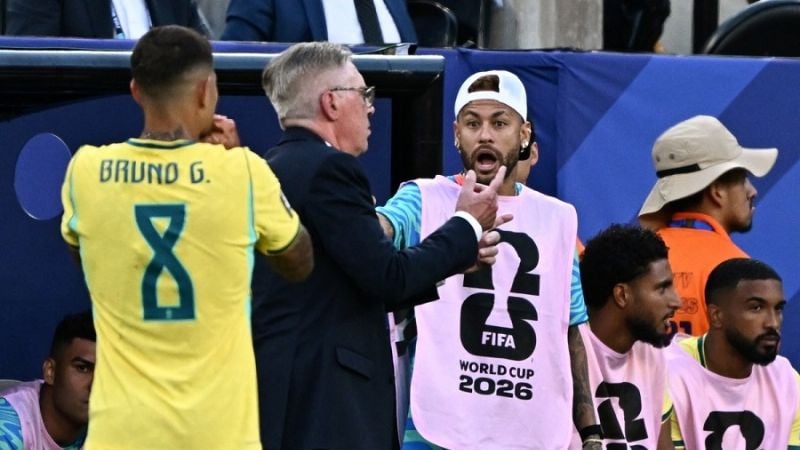 Brasil y Marruecos, 1 a 1 en intenso empate