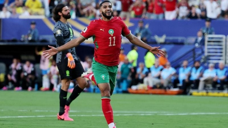Brasil y Marruecos, 1 a 1 en intenso empate