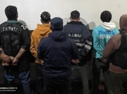 Ocho detenidos tras un desorden de magnitud