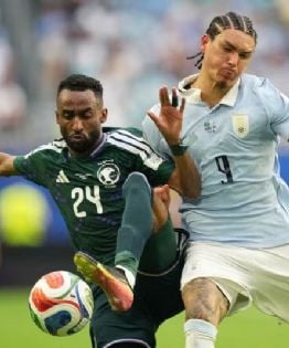 Uruguay empató 1-1 con Arabia Saudita
