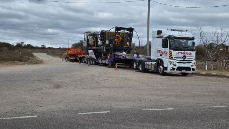 Cortes preventivos en la Ruta Nacional 40 por el avance de equipos mineros en Belén