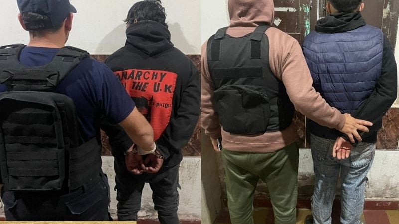 Ocho detenidos tras un desorden de magnitud