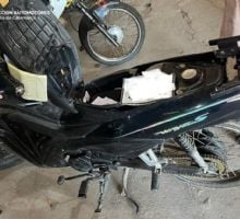 Pusieron a disposición de la justicia una moto "gemela"