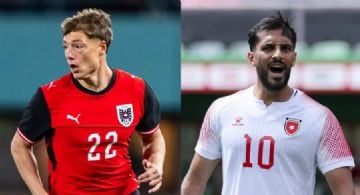 Austria y Jordania, los rivales del grupo, a la 1