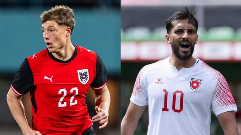 Austria y Jordania, los rivales del grupo, a la 1
