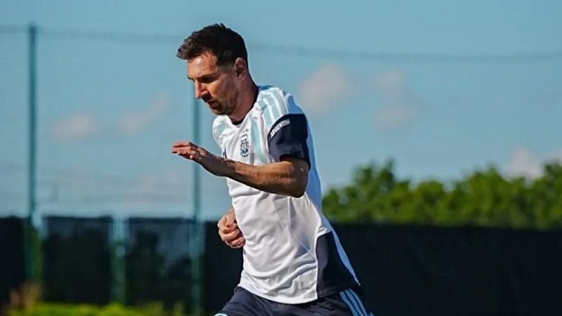 “Juntos…”, sencillo, pero convocante posteo de Messi