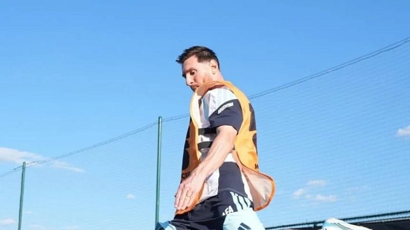 “Juntos…”, sencillo, pero convocante posteo de Messi