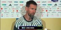 La reacción de Messi sobre la chance de jugar un séptimo Mundial con la Selección Argentina: “Eso sí que no, ja”.
