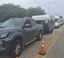 Comenzaron a llegar los primeros motorhomes a Andalgalá