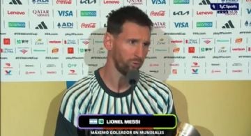 “Eso sí que no…”, dijo Messi sobre un 7mo. Mundial