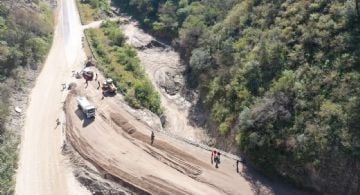 Alerta vial en La Cébila: realizan tareas sobre RN 60 y piden circular con precaución