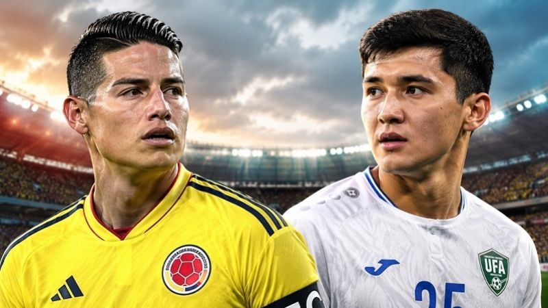 Colombia debuta ante Uzbekistán