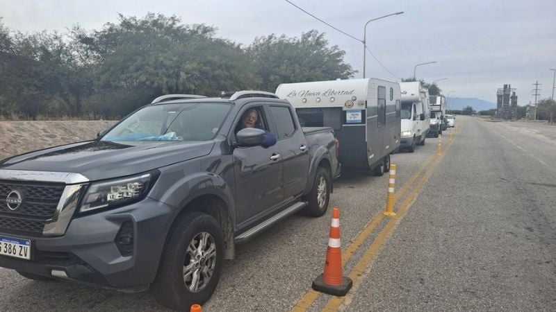 Comenzaron a llegar los primeros motorhomes a Andalgalá