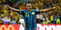 LOS COLORES LE DAN SUERTE. Jaminton Campaz se convirtió en el primer futbolista de Rosario Central, en convertir un gol durante un Mundial en su historia. 