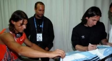 Nadal agradeció la comparación de Messi