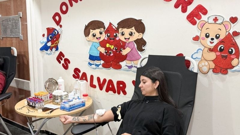 Salud realiza acciones de concientización por el Día Mundial del Donante de Sangre