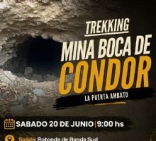 Excursión de trekking a la “Mina Boca de Cóndor”