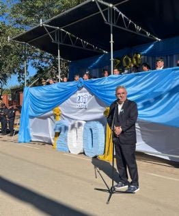 Tapso celebró sus 200 años con un multitudinario acto patrio y un emotivo desfile cívico