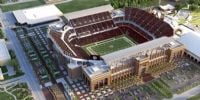 El estadio Kyle Field de la Universidad de Texas, recinto donde se disputará el duelo entre la Selección Argentina y Honduras.