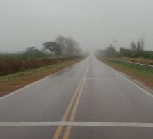 Lluvias complican la circulación en rutas nacionales y piden extremar precauciones
