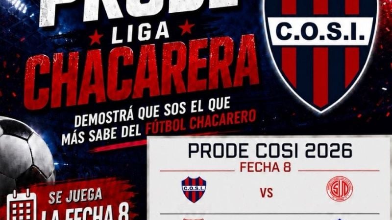 El PRODE Chacarero, por la 8va. fecha