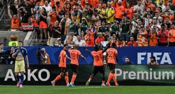 Países Bajos goleó 5-1 a Suecia