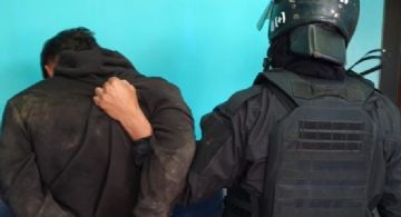 Persecución terminó con la aprehensión de un joven acusado de amenazar a su hermana