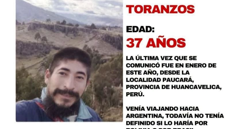 Desesperada búsqueda de un santamariano desaparecido en Perú