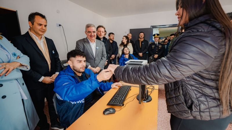 Inauguraron un nuevo Centro de Emisión de Licencias en Saujil