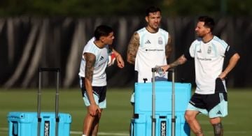 Sin Messi, ni Julián, el “11” que probó Scaloni