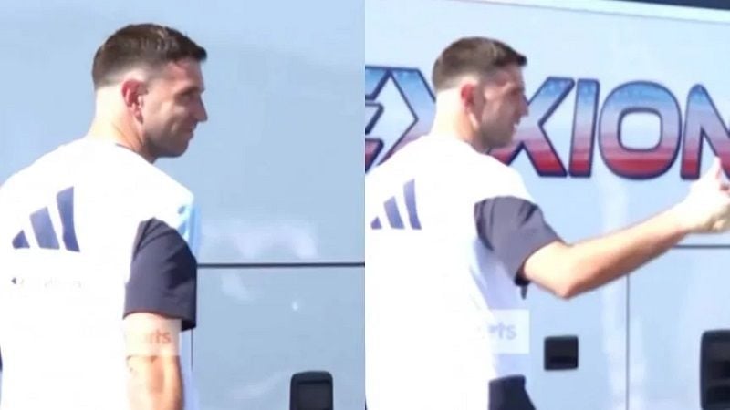 Mensaje tranquilizador de “Dibu” Martínez: “Llego…”