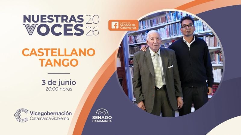 El cuarto episodio de "Nuestras Voces" 2026 presenta a Castellano Tango