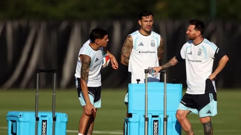 Sin Messi, ni Julián, el “11” que probó Scaloni