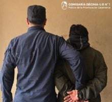 Con golpes de puño agredió a su ex pareja