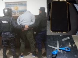 Arrebatador intentó apuñalar a un policía